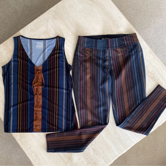 SLIM FACTOR CASUAL & SEXY TANK /LEGGINGS SET - Picture 4 of 15